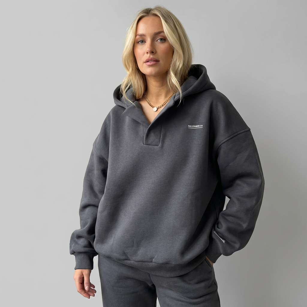 Mariona - Sudadera con capucha oversize
