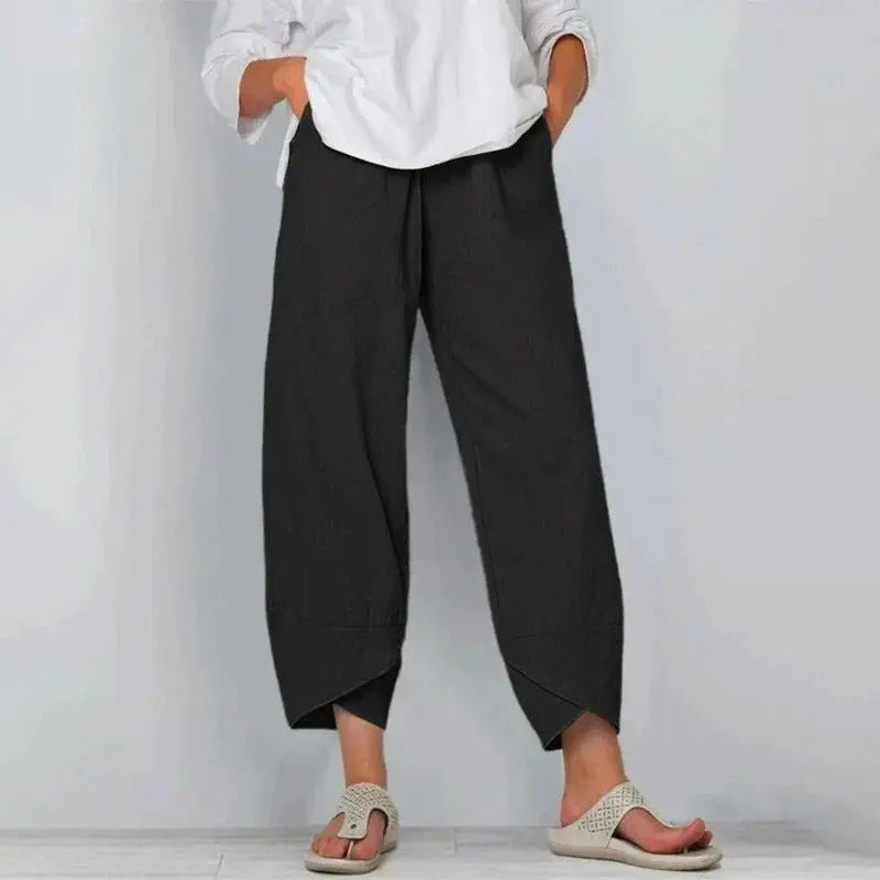 Estela - Pantalones cortos de mujer de corte ancho y holgado para el verano