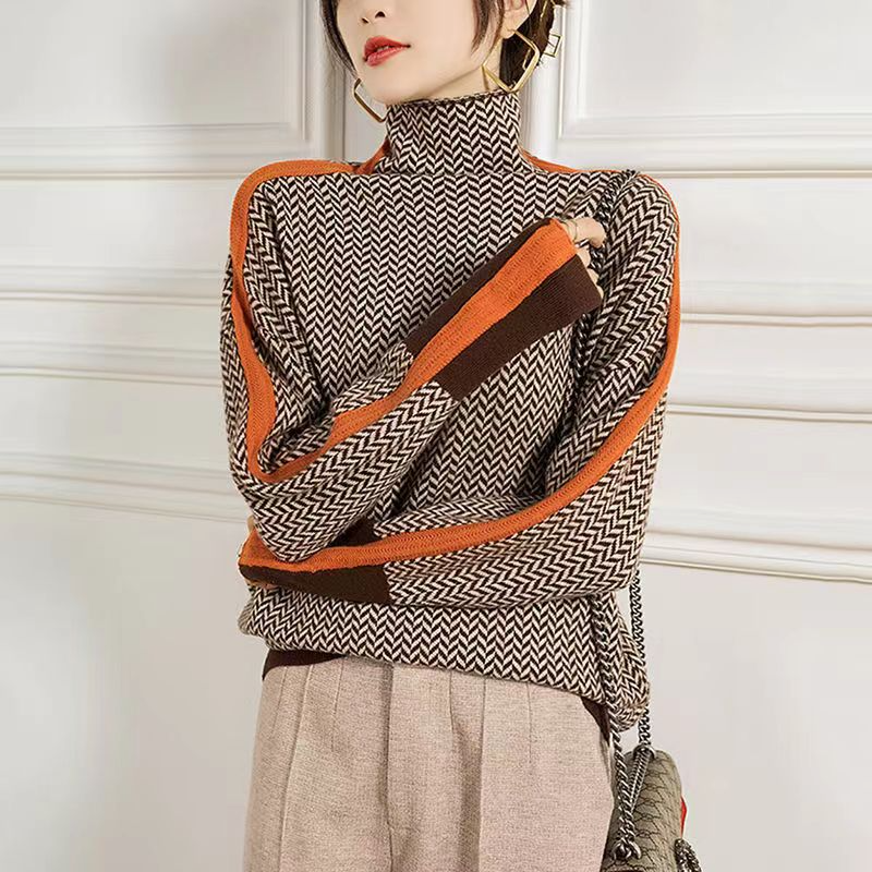 Eva Jersey de cuello alto