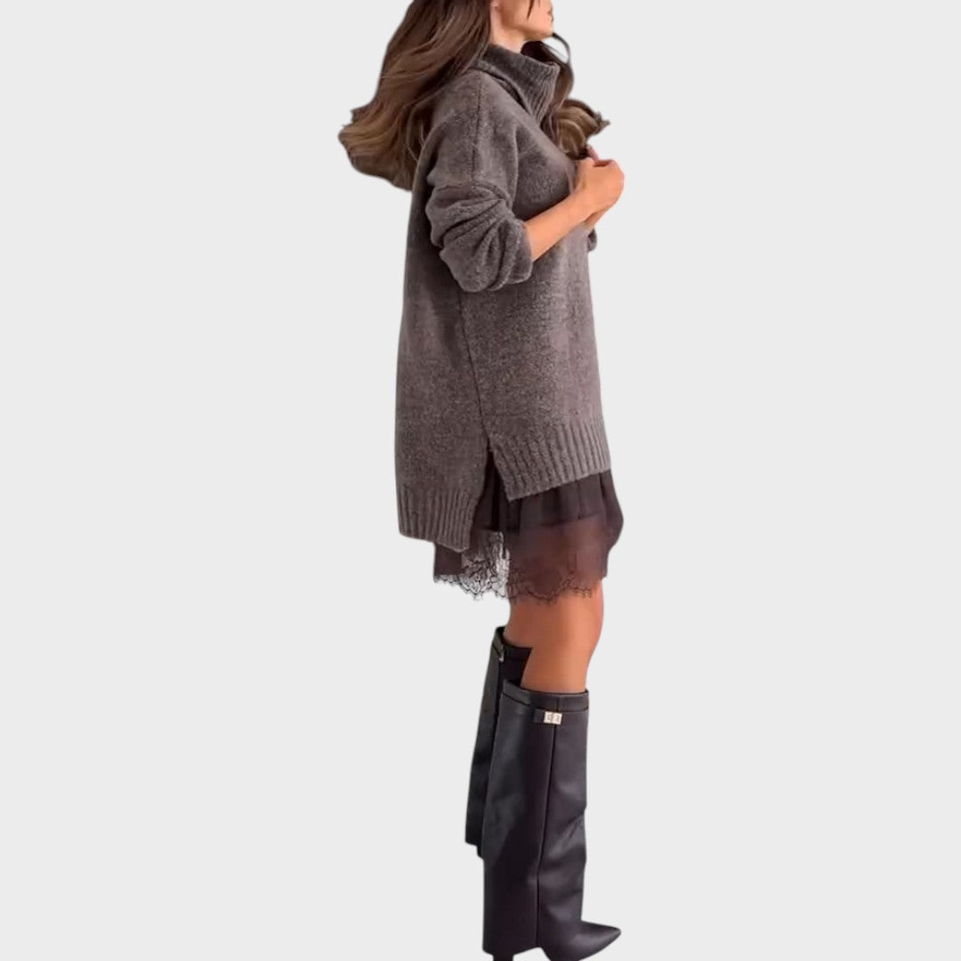 Antonella - Conjunto de Jersey y Vestido