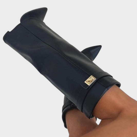 Gabriela - Botas de Caña Alta de Cuero