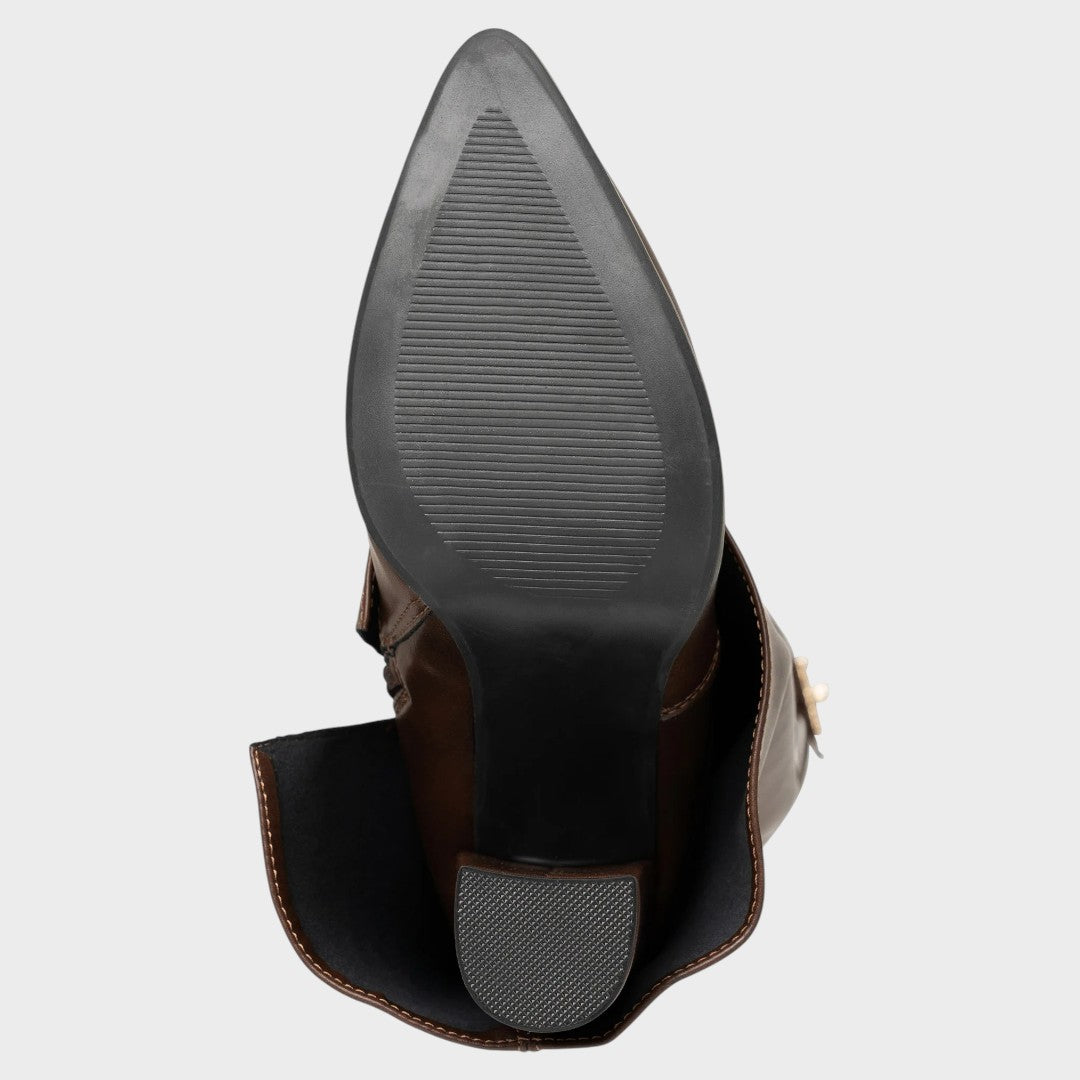 Gabriela - Botas de Caña Alta de Cuero