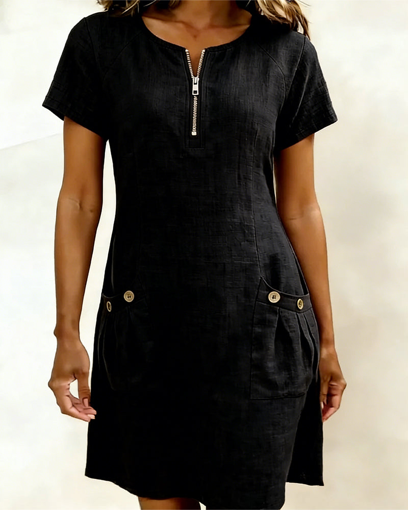 Lina - Vestido elegante y natural para el día a día