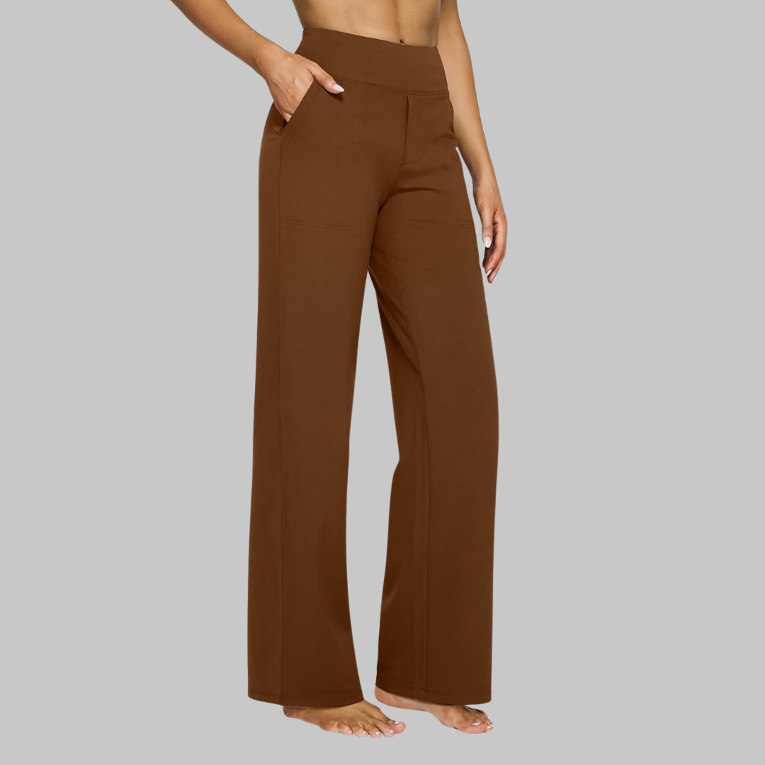 Kleo - Pantalones elásticos cómodos