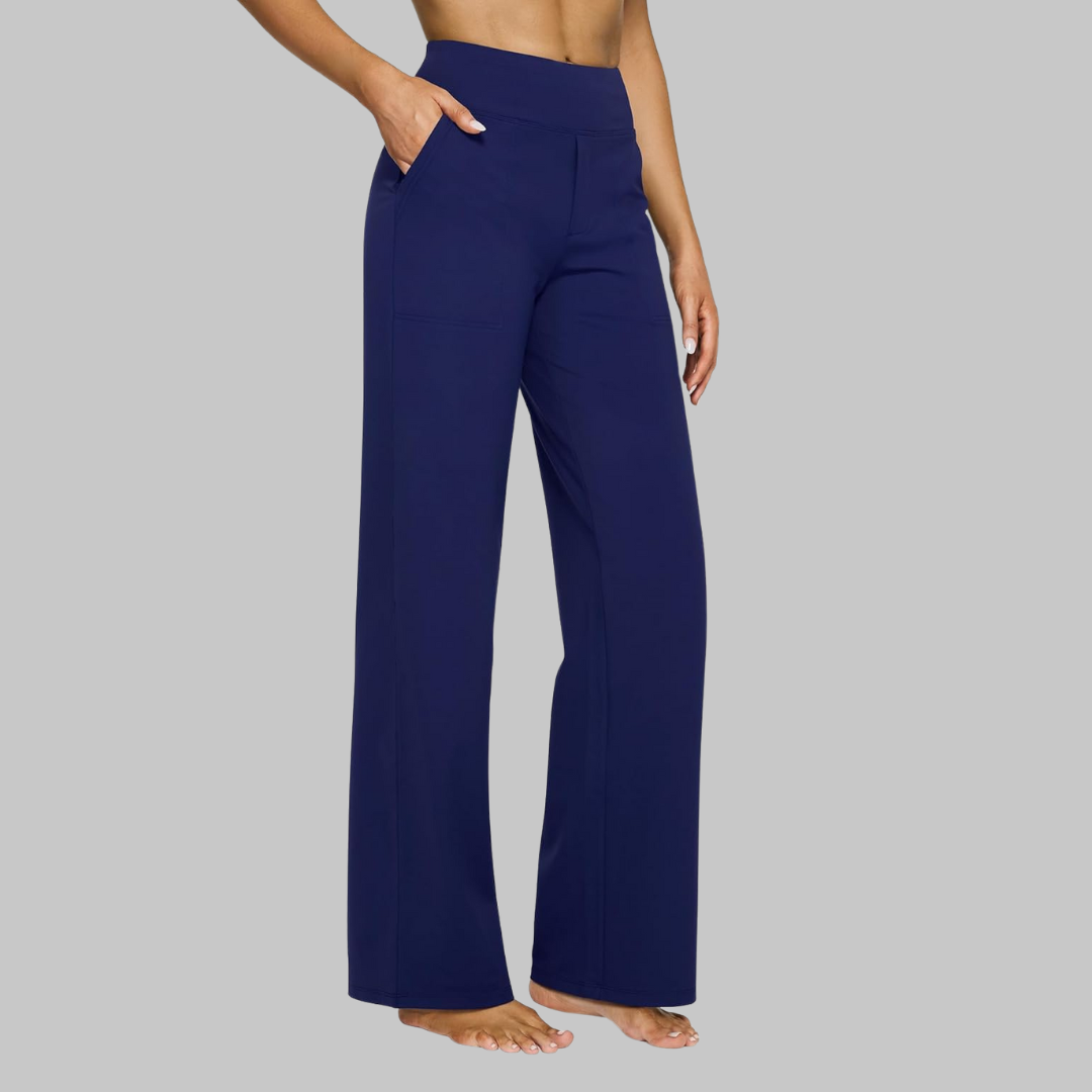 Kleo - Pantalones elásticos cómodos