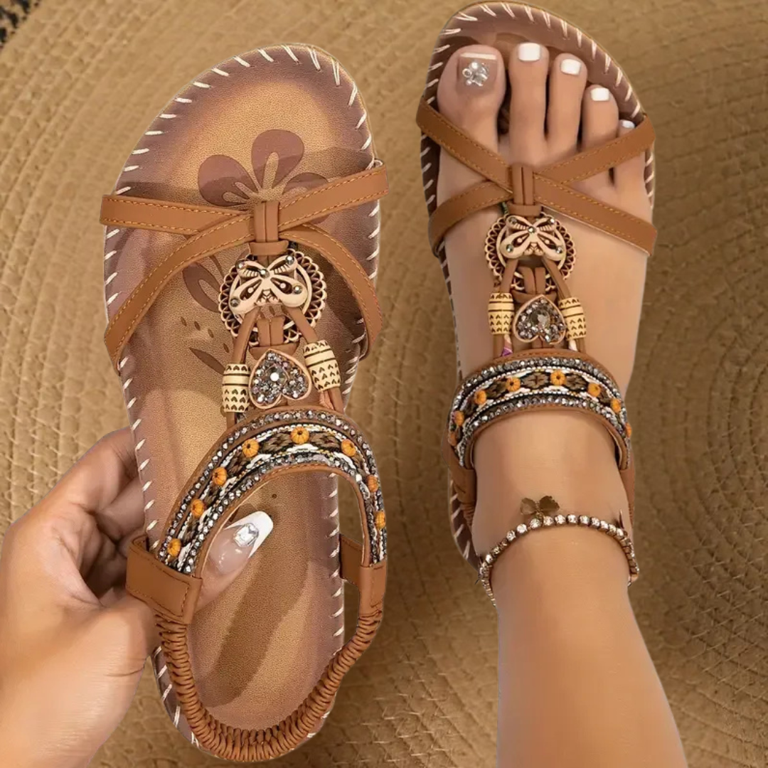 Hannah - Sandalias cómodas de estilo bohemio