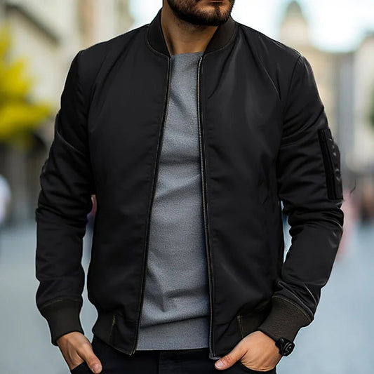 Braian - Chaqueta bomber ligera para hombre