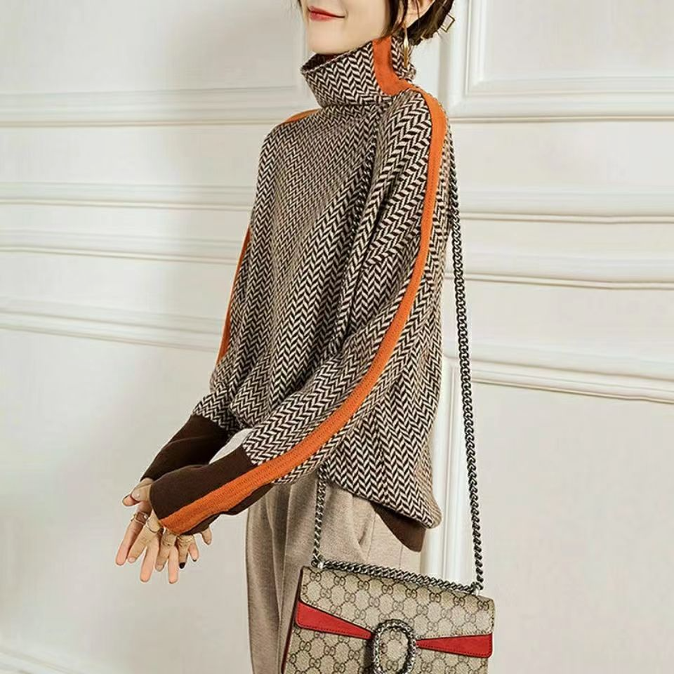 Eva Jersey de cuello alto