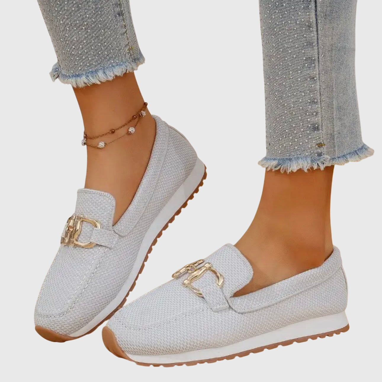 Lili - Zapatillas ortopédicas tipo mocasín