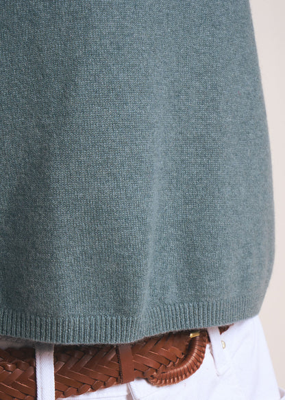 Joe - Jersey con cuello barco 100 % cachemira