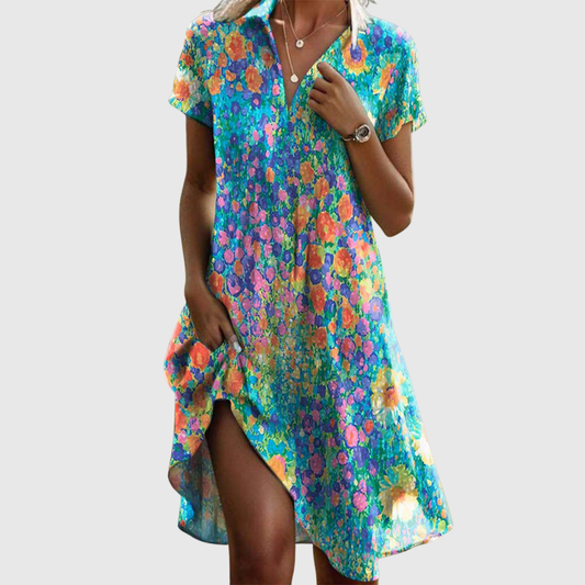 Tatiana - Vestido de verano moderno y cómodo