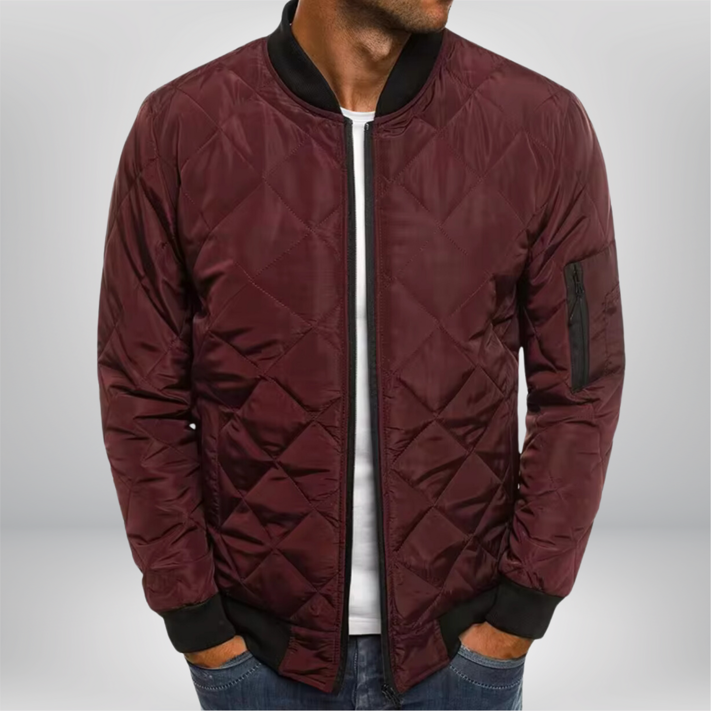 Will - Chaqueta bomber acolchada de alta gama