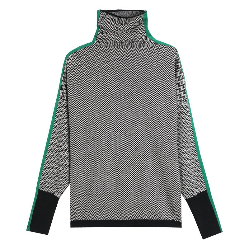 Eva Jersey de cuello alto