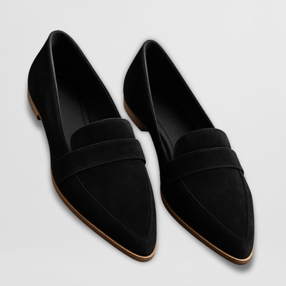 Helena - Mocasines de ante suave