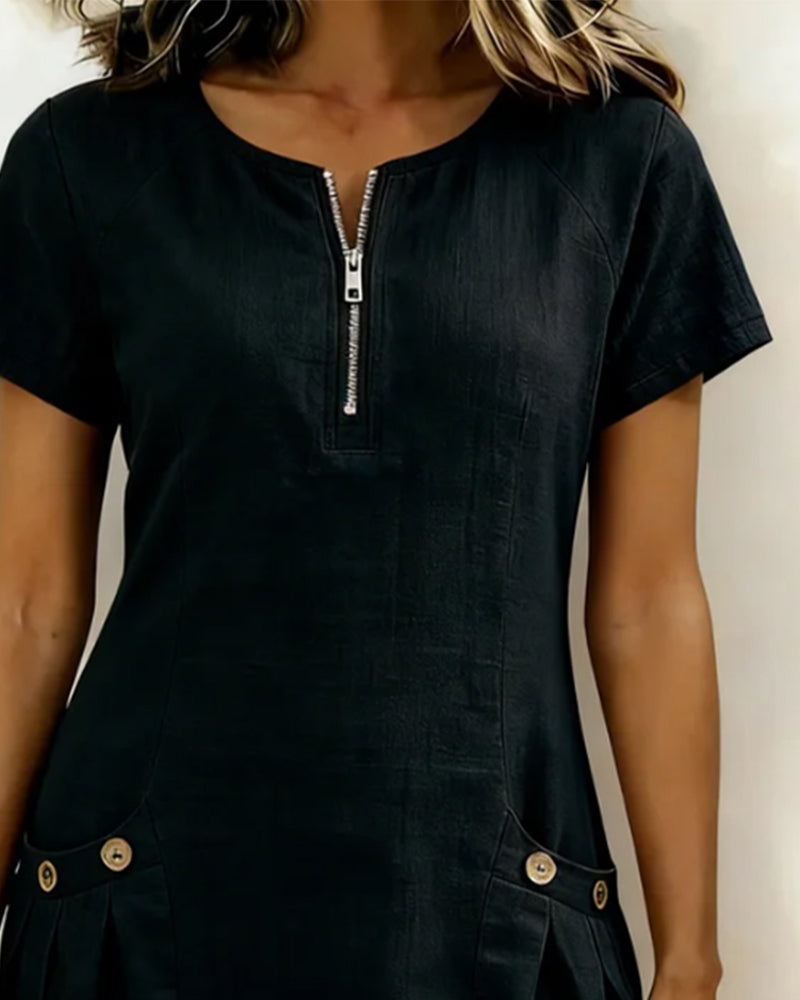 Lina - Vestido elegante y natural para el día a día