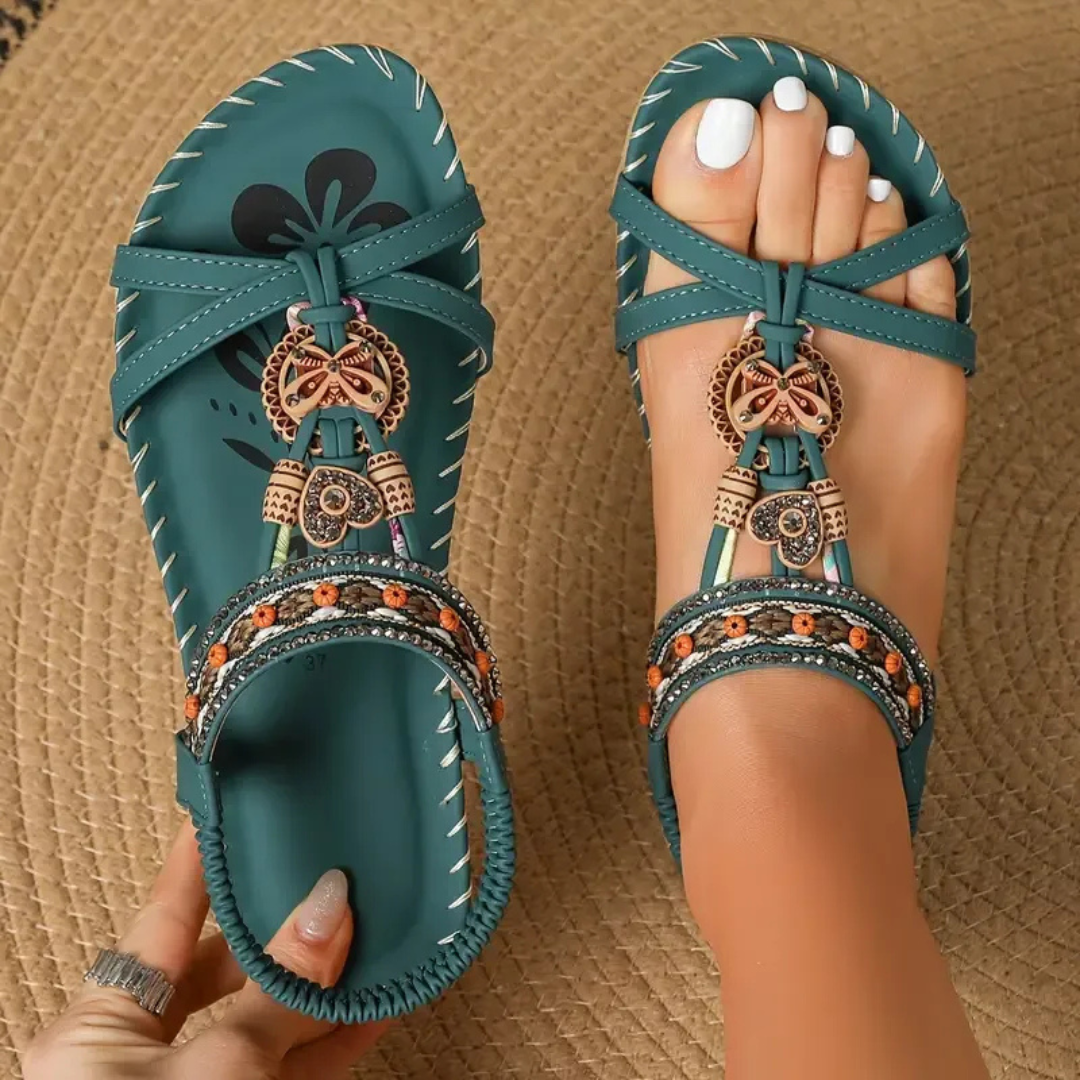 Hannah - Sandalias cómodas de estilo bohemio