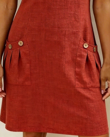 Lina - Vestido elegante y natural para el día a día