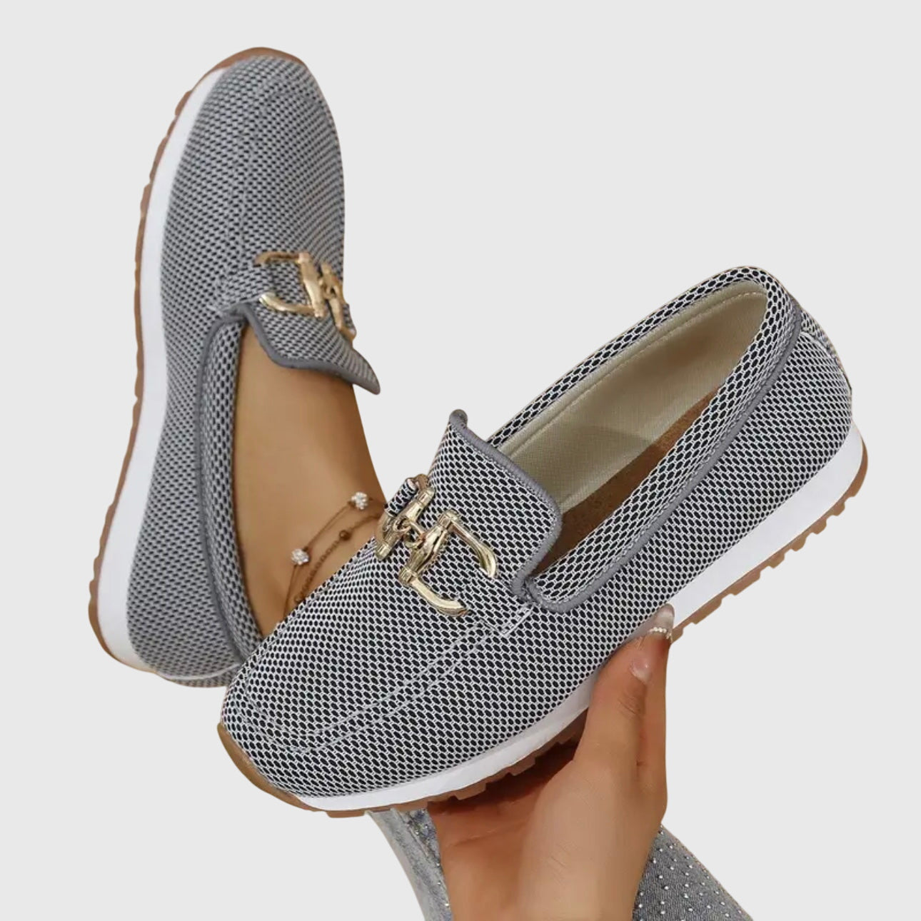 Lili - Zapatillas ortopédicas tipo mocasín