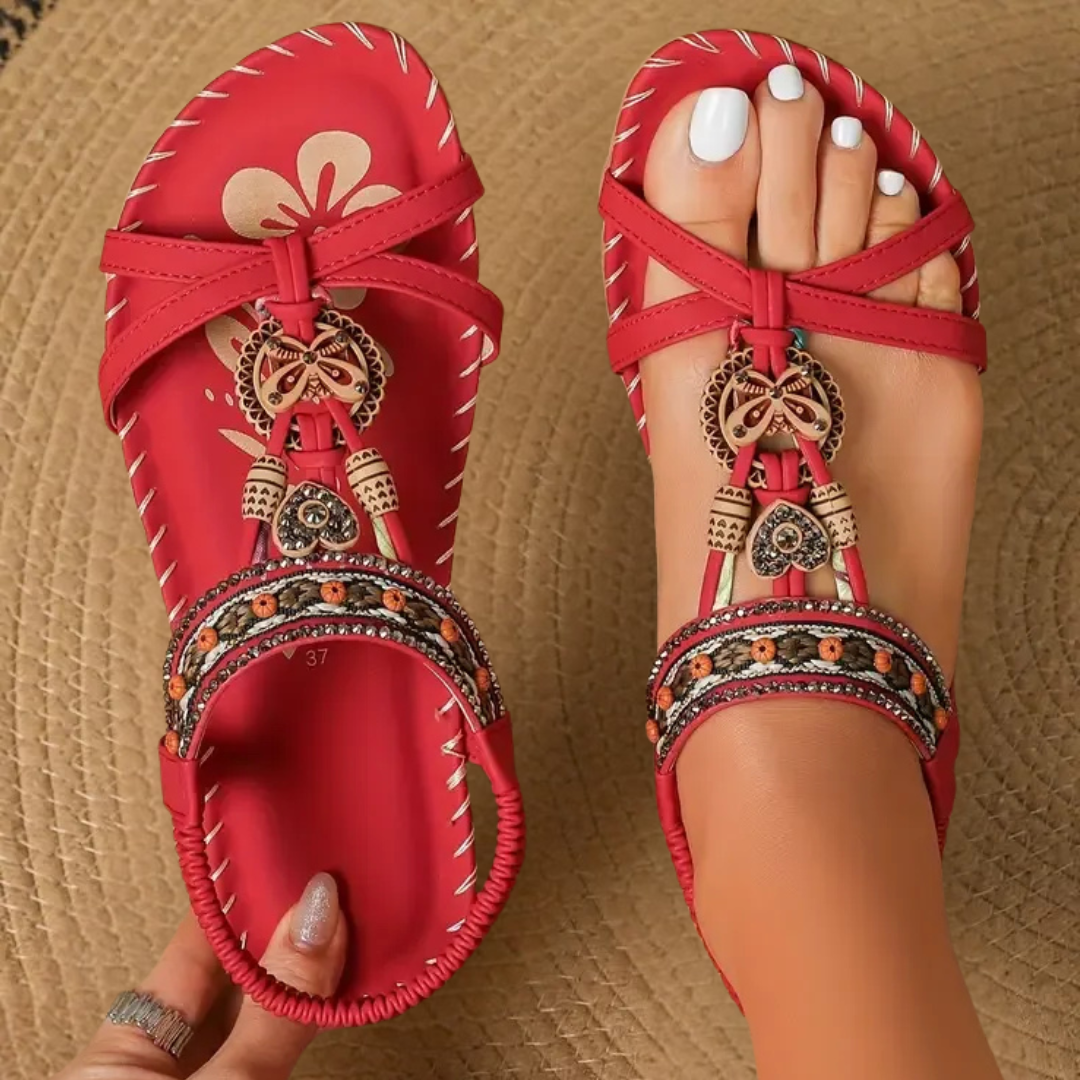 Hannah - Sandalias cómodas de estilo bohemio