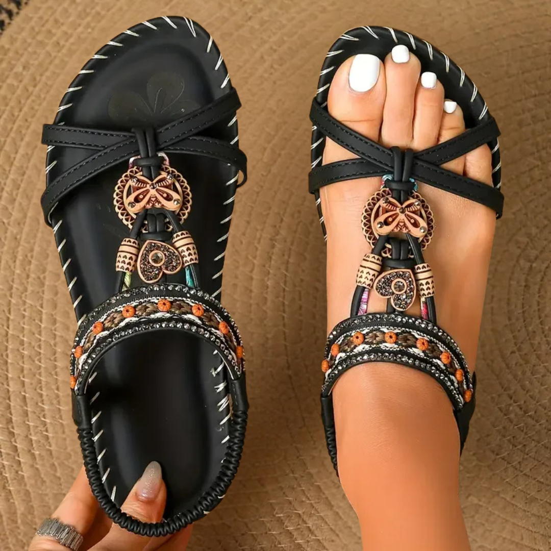 Hannah - Sandalias cómodas de estilo bohemio