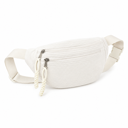 Penelope - Bolso bandolera de terciopelo acanalado