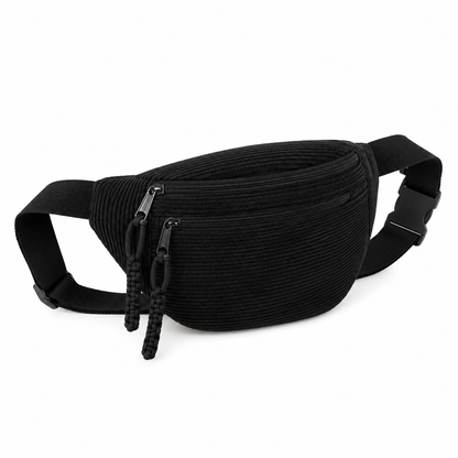 Penelope - Bolso bandolera de terciopelo acanalado