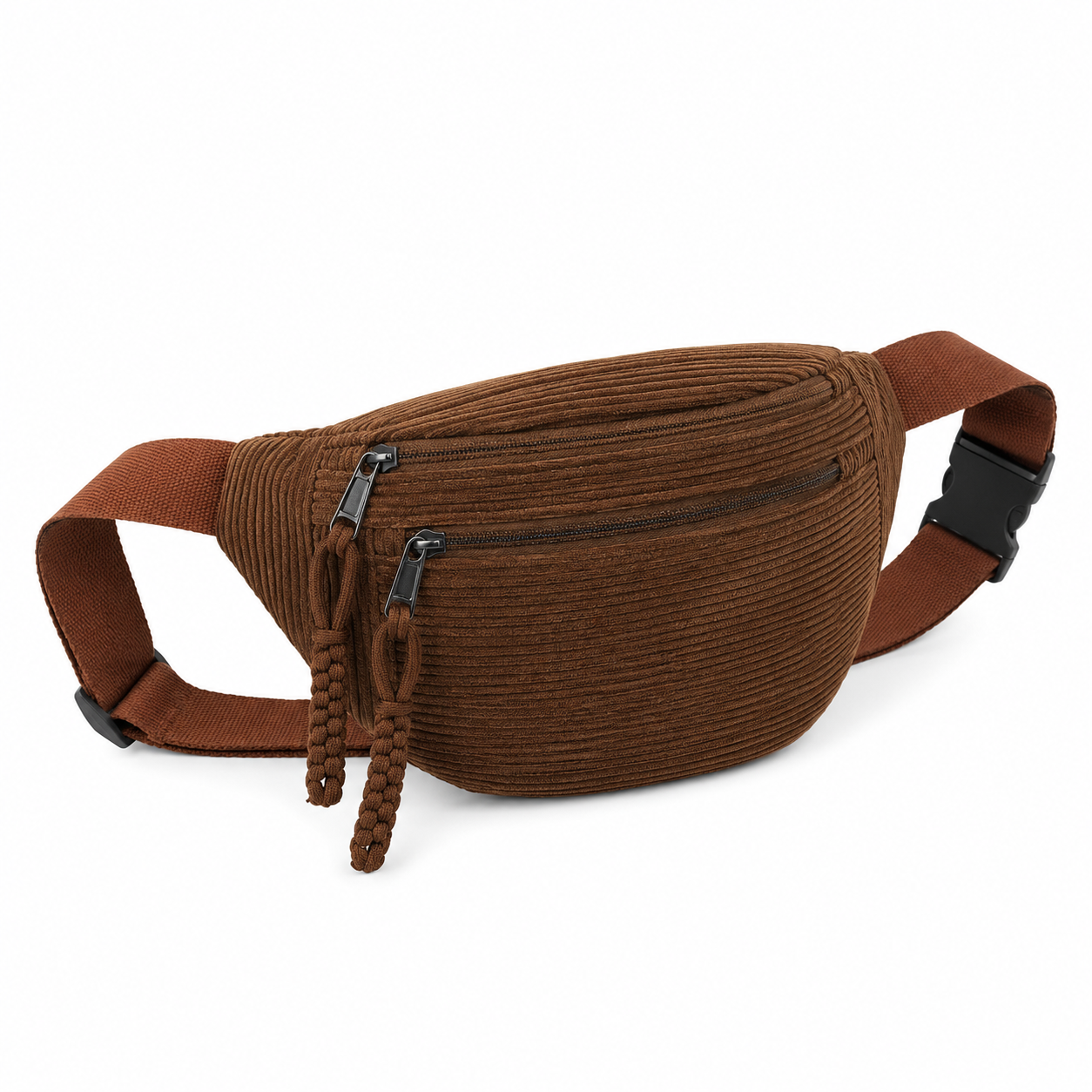 Penelope - Bolso bandolera de terciopelo acanalado