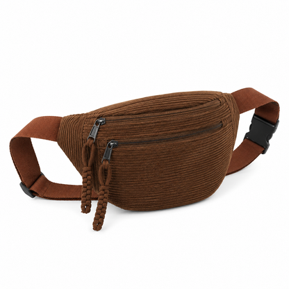 Penelope - Bolso bandolera de terciopelo acanalado