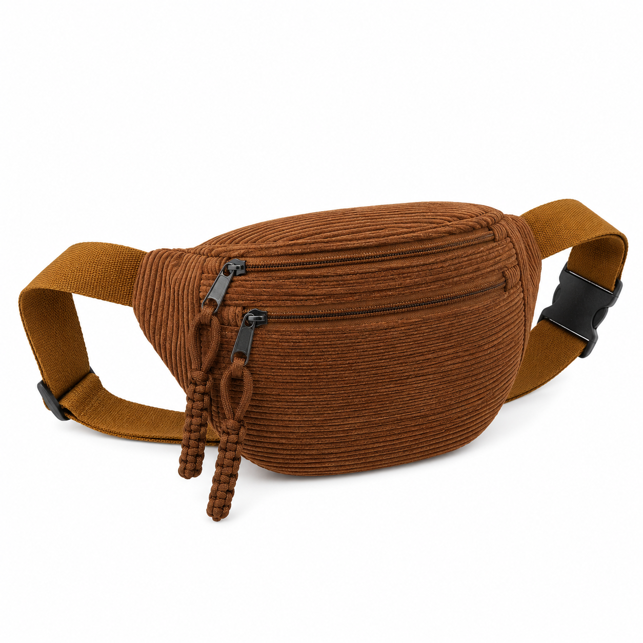 Penelope - Bolso bandolera de terciopelo acanalado