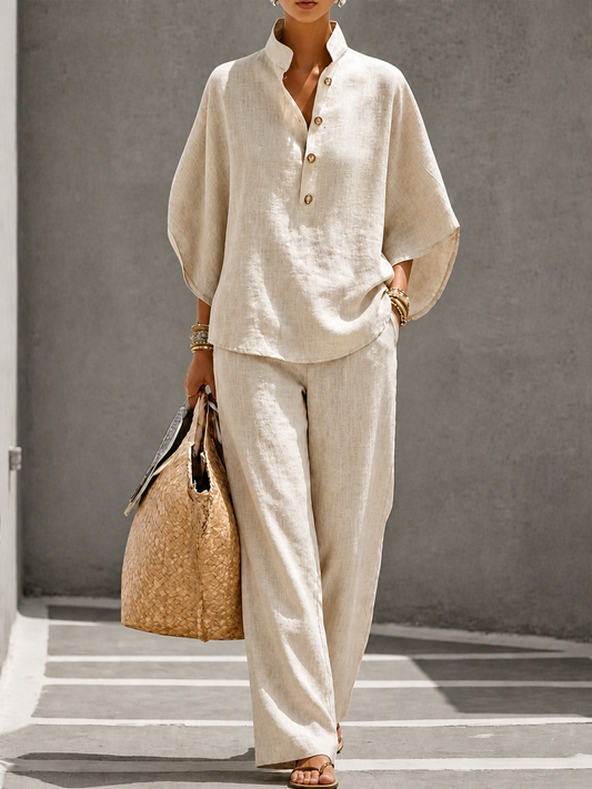 Ariel - Conjunto de lino · Fluidez y elegancia natural