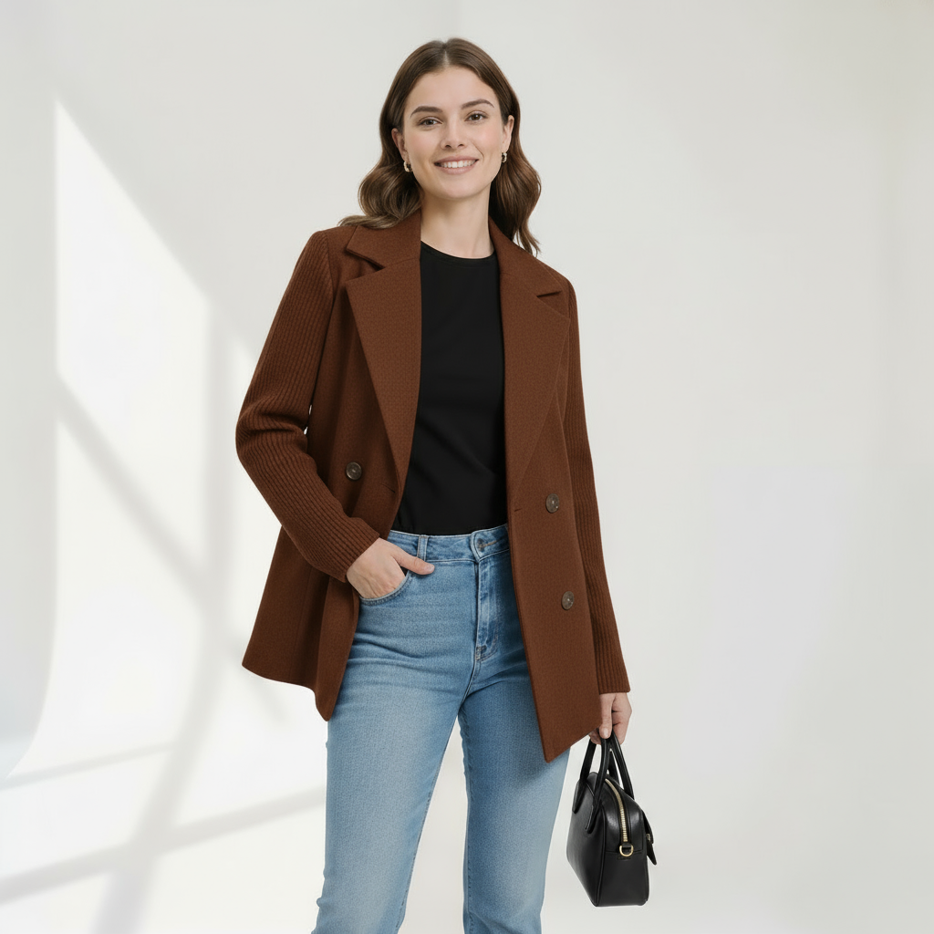 Sasha - Abrigo Casual Blazer