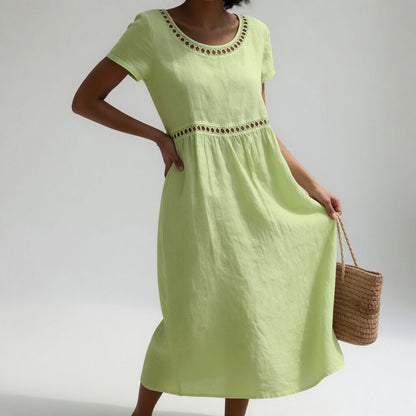 Lea - Vestido bordado para mujer