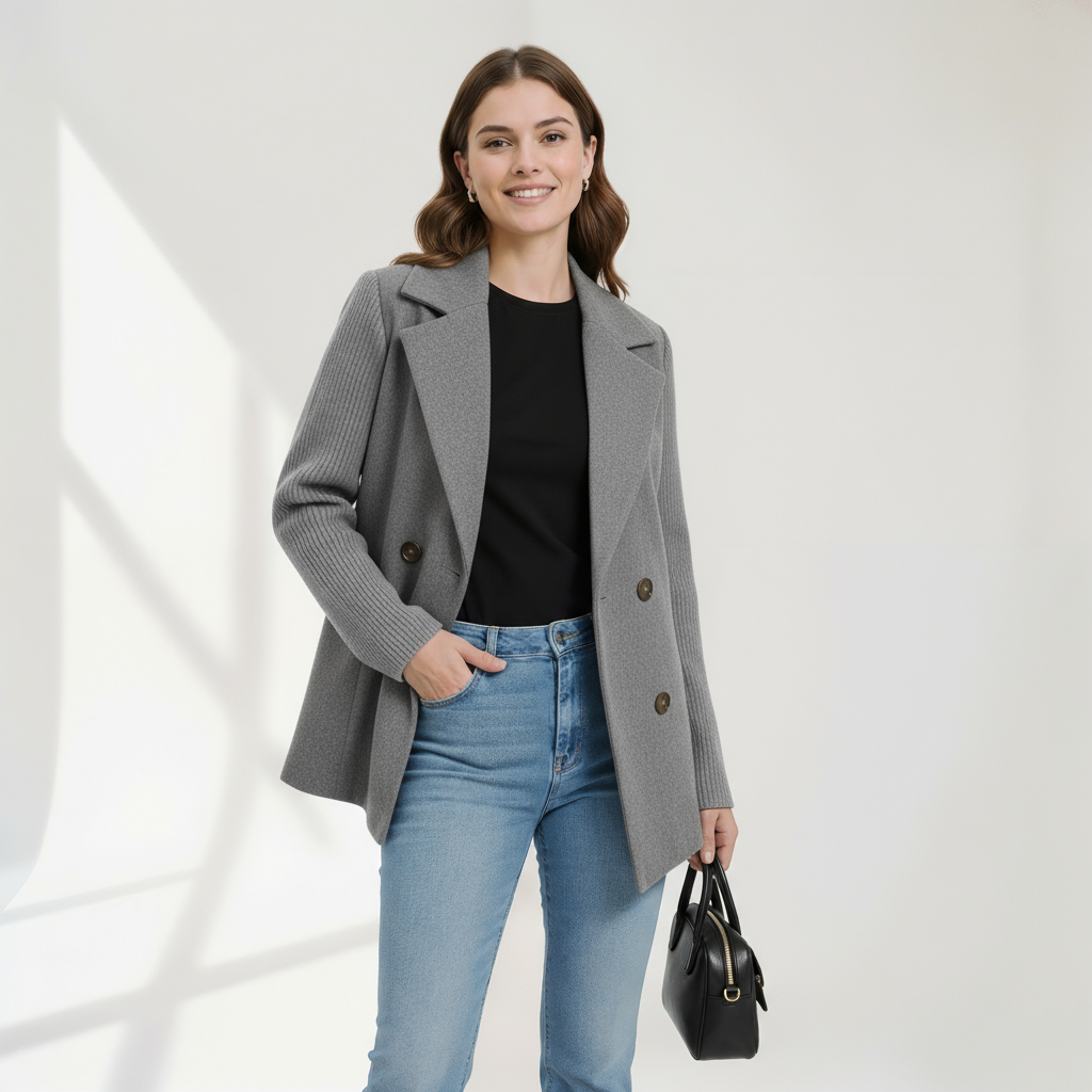Sasha - Abrigo Casual Blazer