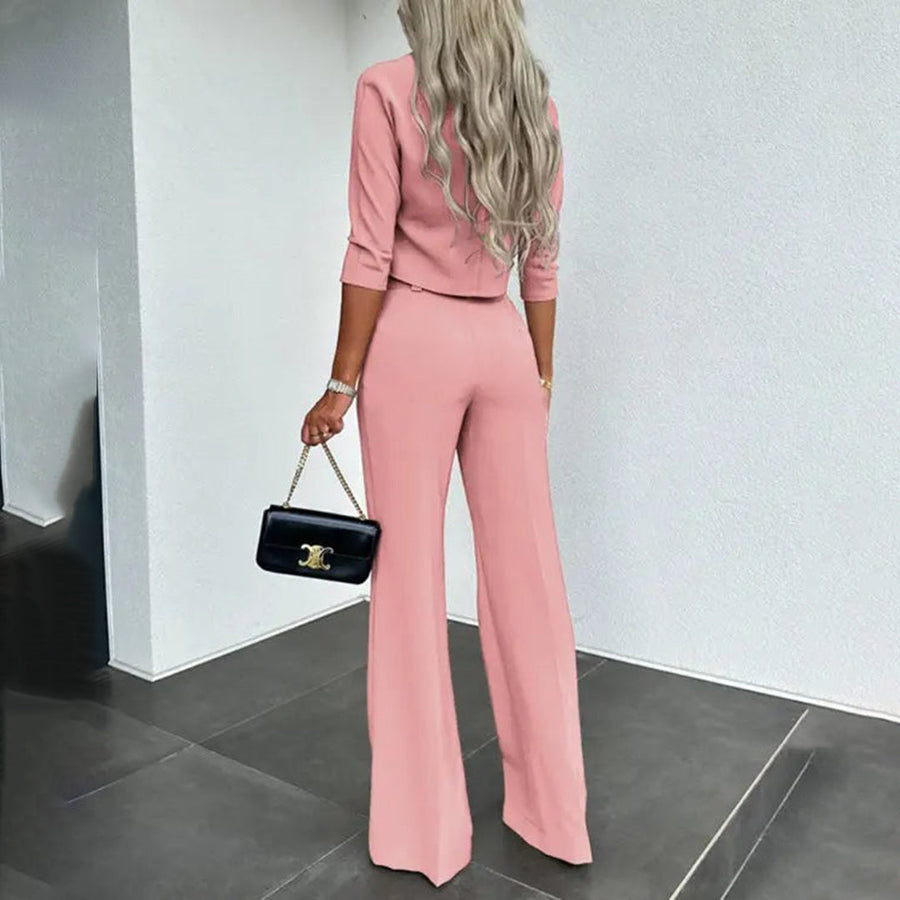Elisa - Conjunto de dos piezas elegante y versátil para mujer