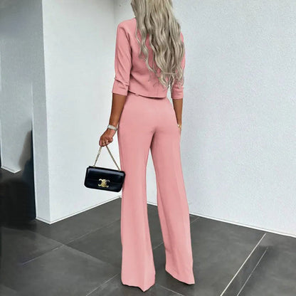 Elisa - Conjunto de dos piezas elegante y versátil para mujer
