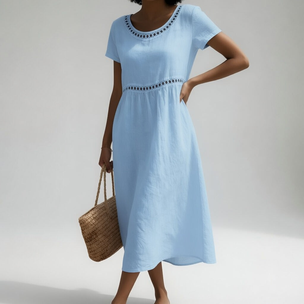 Lea - Vestido bordado para mujer