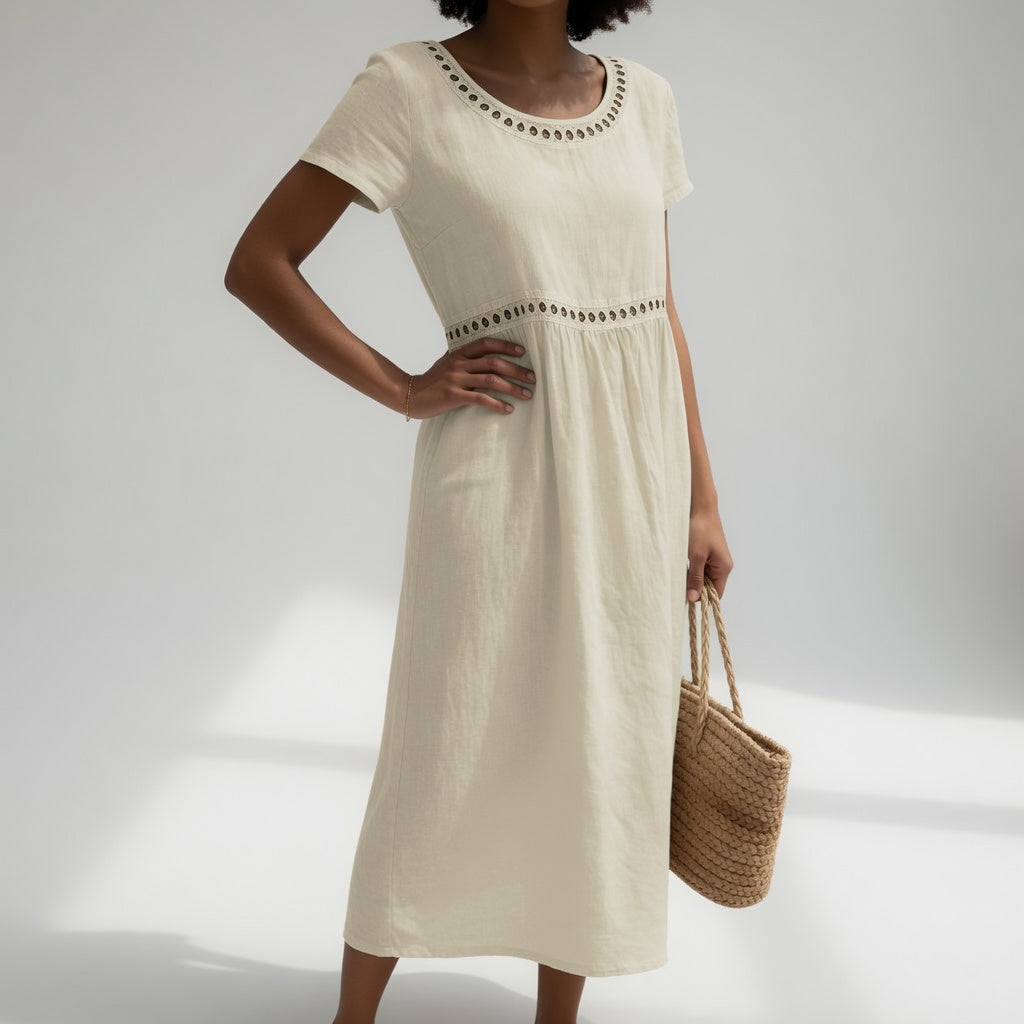 Lea - Vestido bordado para mujer