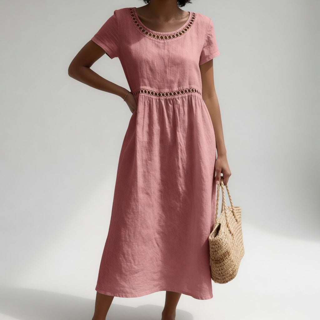 Lea - Vestido bordado para mujer