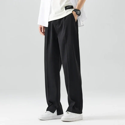Kiran - Pantalones plisados Aero con un acabado elegante para hombre