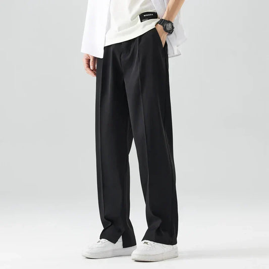 Kiran - Pantalones plisados Aero con un acabado elegante para hombre