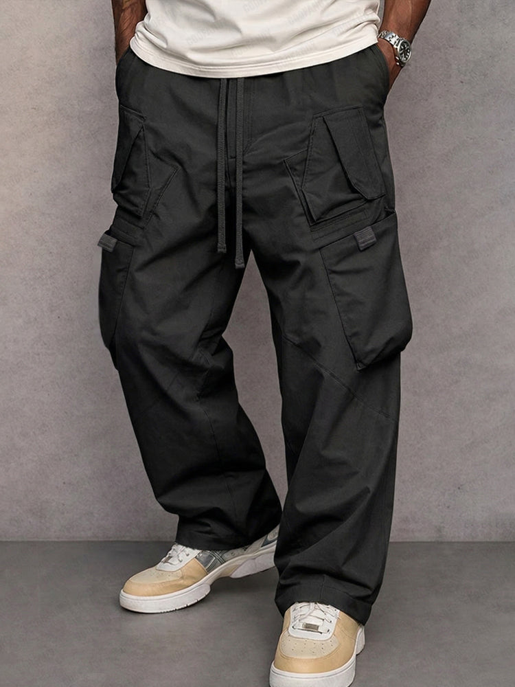 Peter - Pantalones cargo de corte recto