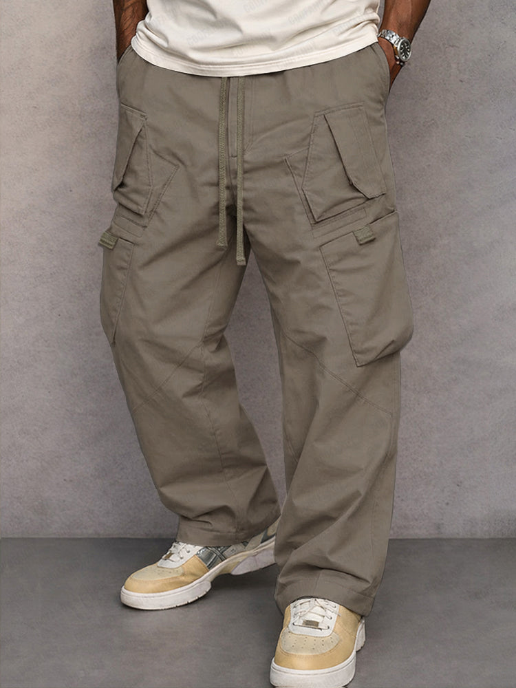 Peter - Pantalones cargo de corte recto