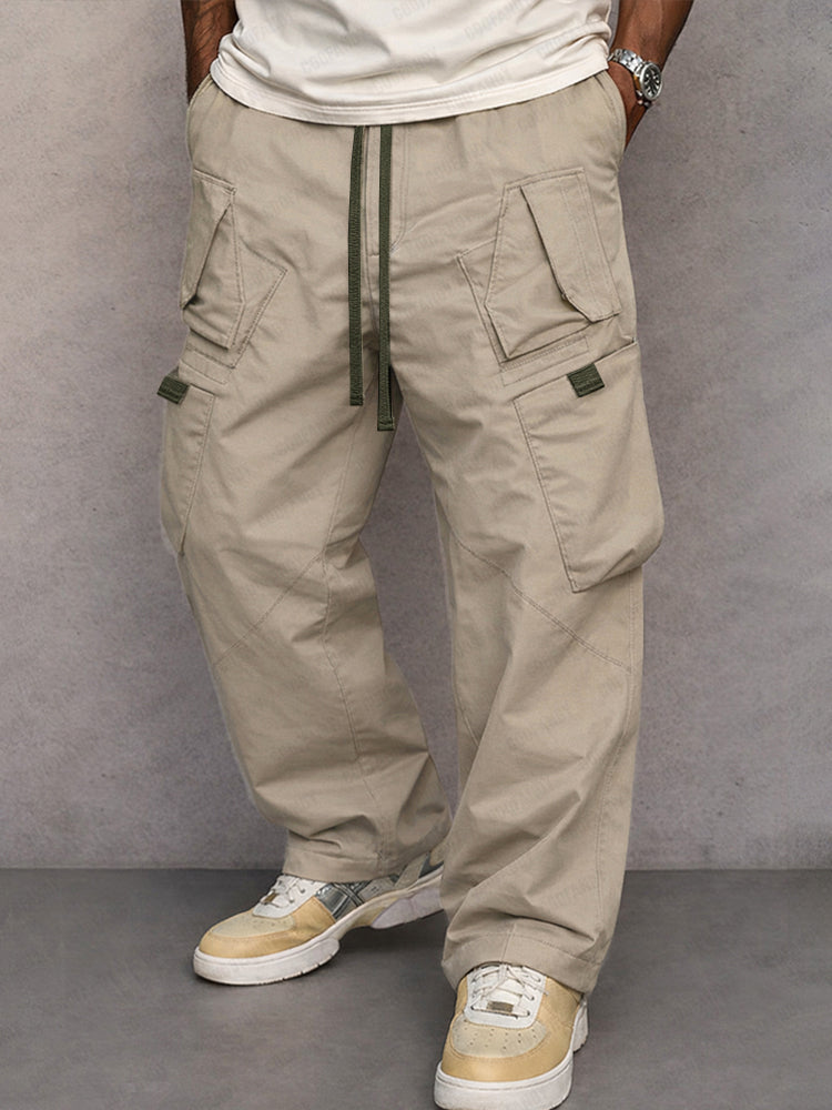 Peter - Pantalones cargo de corte recto