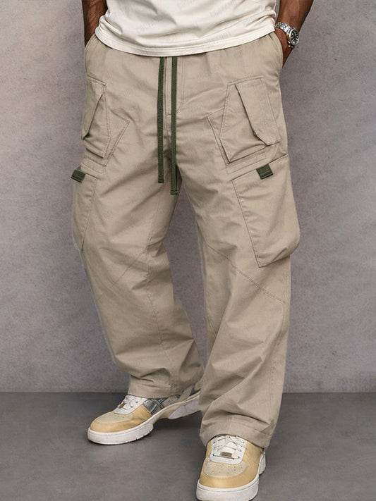 Peter - Pantalones cargo de corte recto