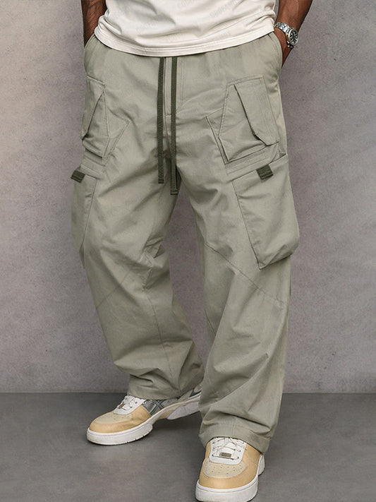 Peter - Pantalones cargo de corte recto