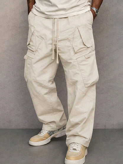 Peter - Pantalones cargo de corte recto