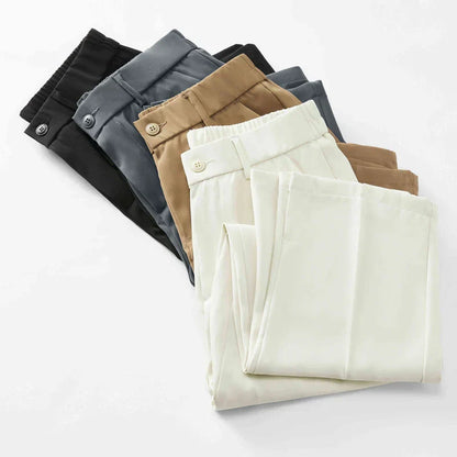 Kiran - Pantalones plisados Aero con un acabado elegante para hombre