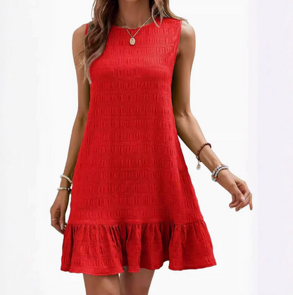 Marta - Vestido veraniego ligero con elegantes volantes