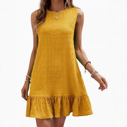 Marta - Vestido veraniego ligero con elegantes volantes