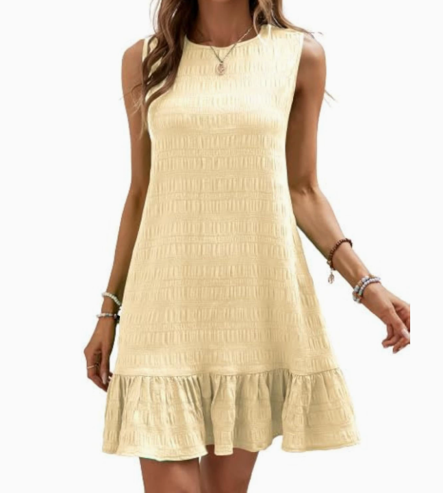 Marta - Vestido veraniego ligero con elegantes volantes